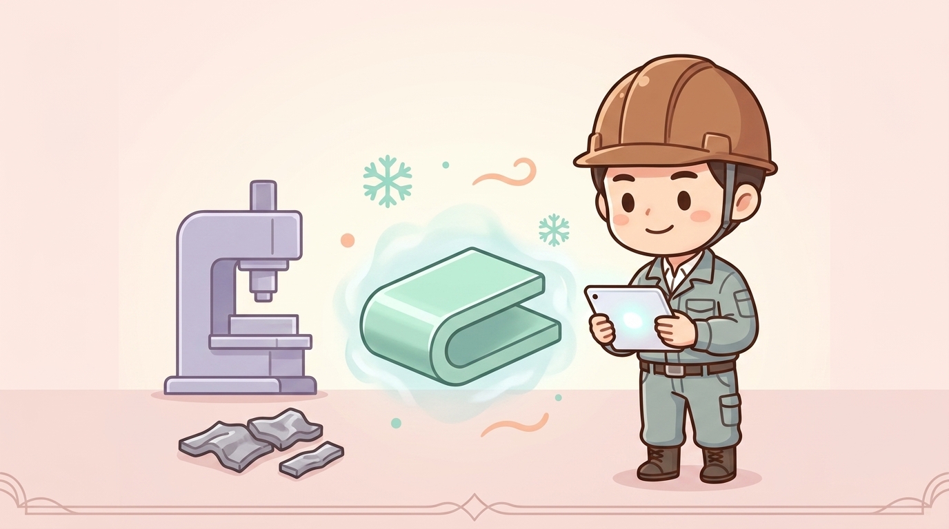 なぜ常温での冷間加工が必須なのか