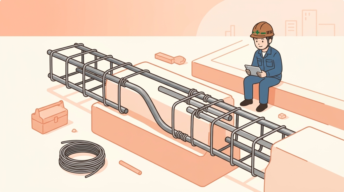 定着長さの算出と重ね継手の基本ルール