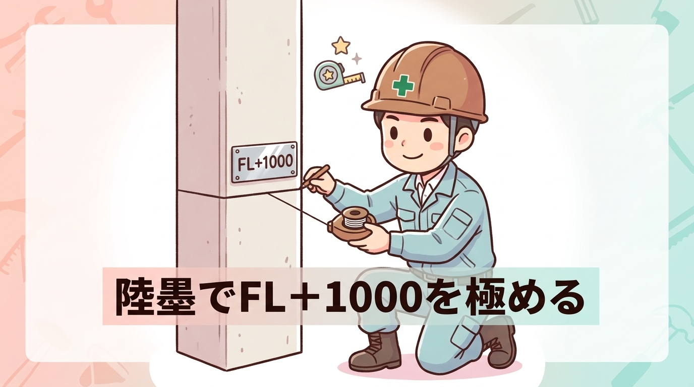 陸墨（ろくずみ）でFL+1000の高さを追う