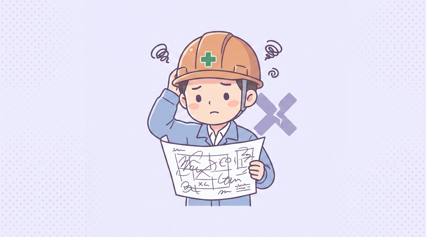 不親切な図面が現場に及ぼすデメリット3つ