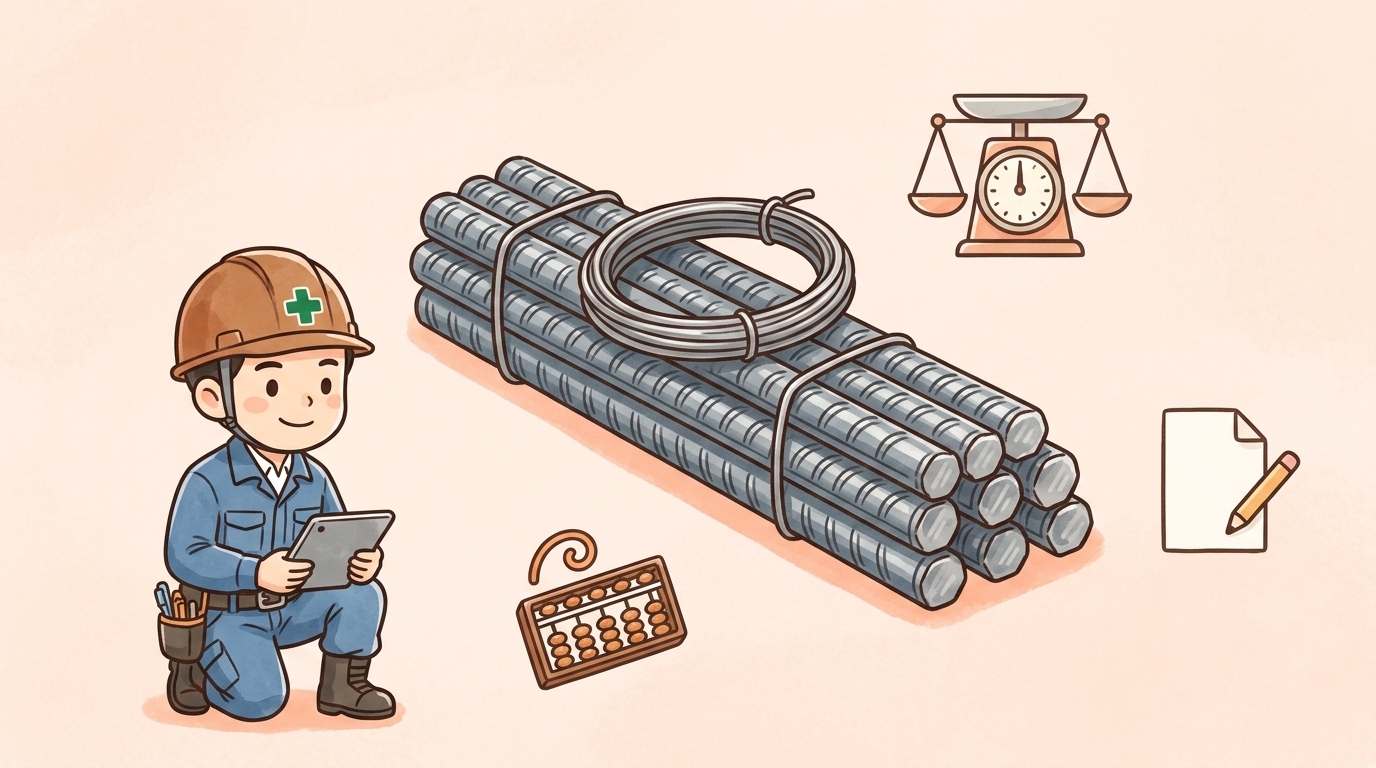 D13などの重量を計算する際の手順と注意点