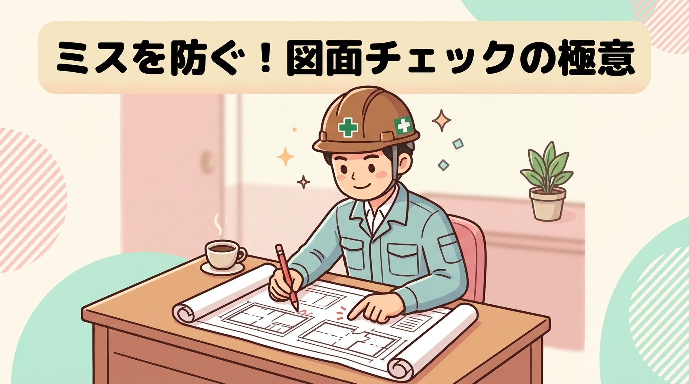 現場でミスを防ぐ図面チェックのコツ