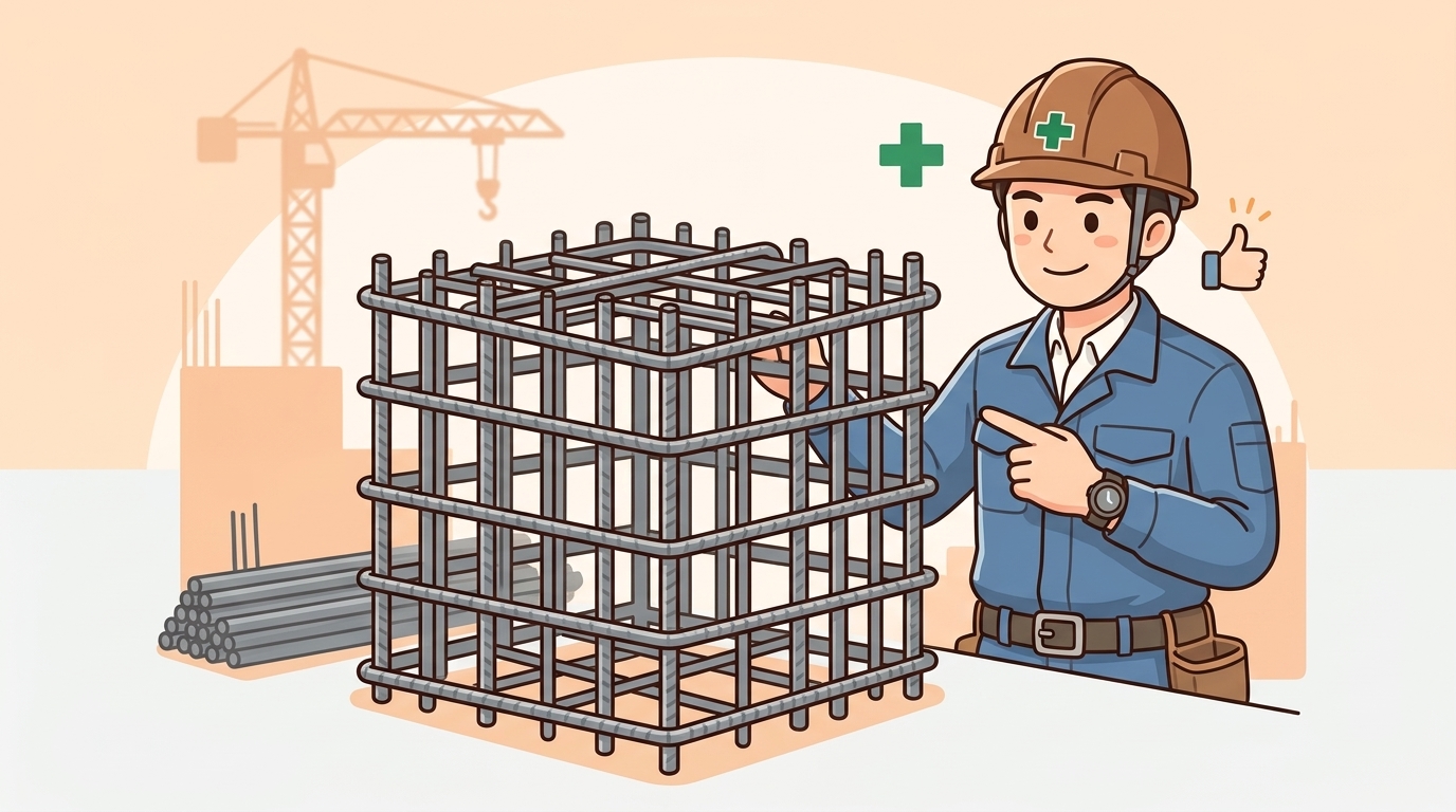 鉄筋を先組みするメリット
