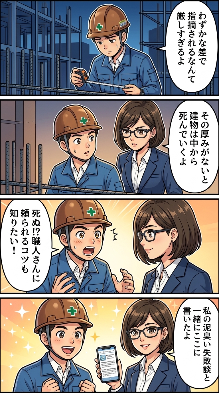 かぶり厚さ,鉄筋,鉄筋,かぶり,規定,コンクリート,中性化,設計かぶり,最小かぶり