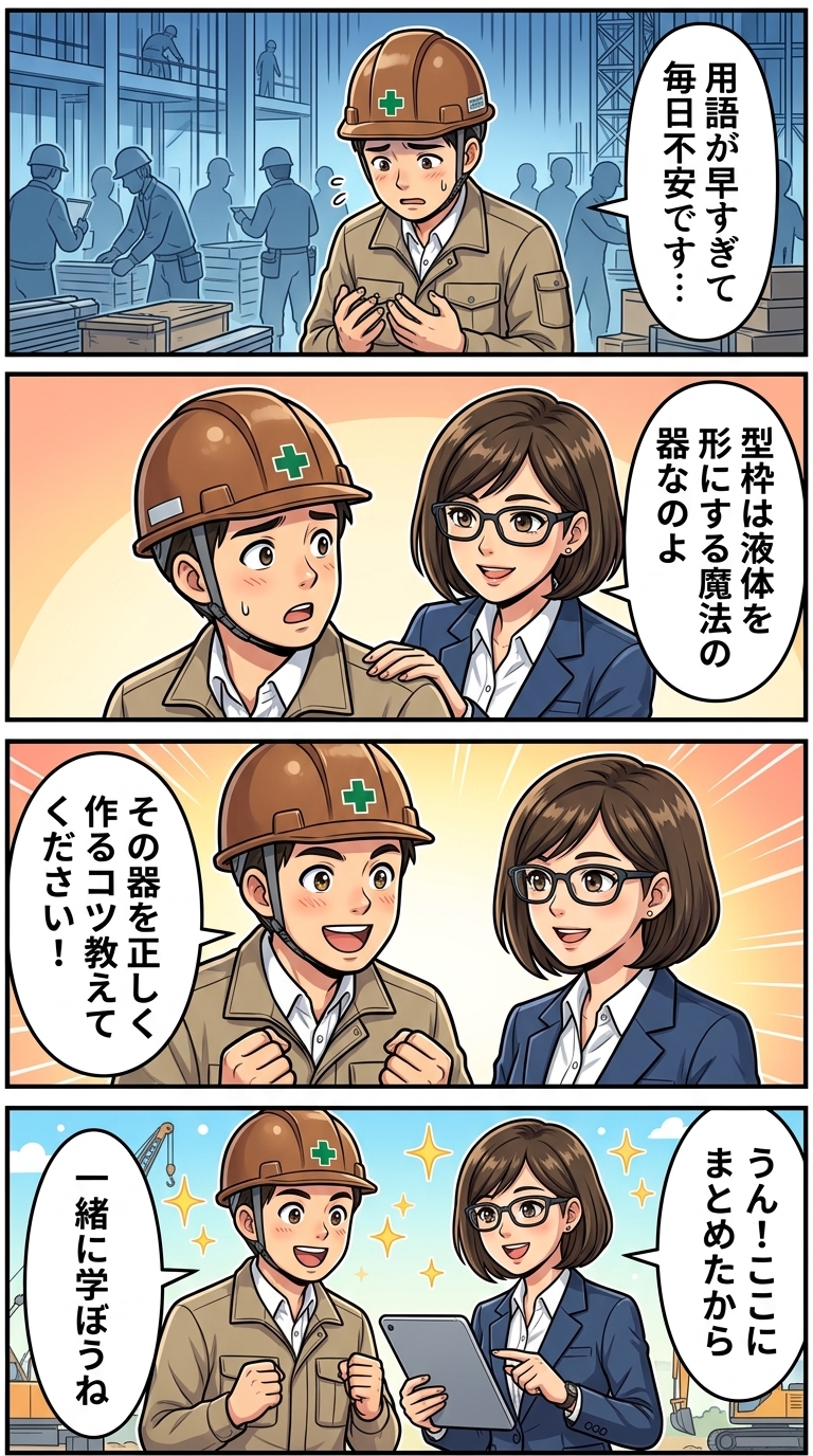 型枠工事とは,基礎知識,種類,材料,せき板,合板,規格