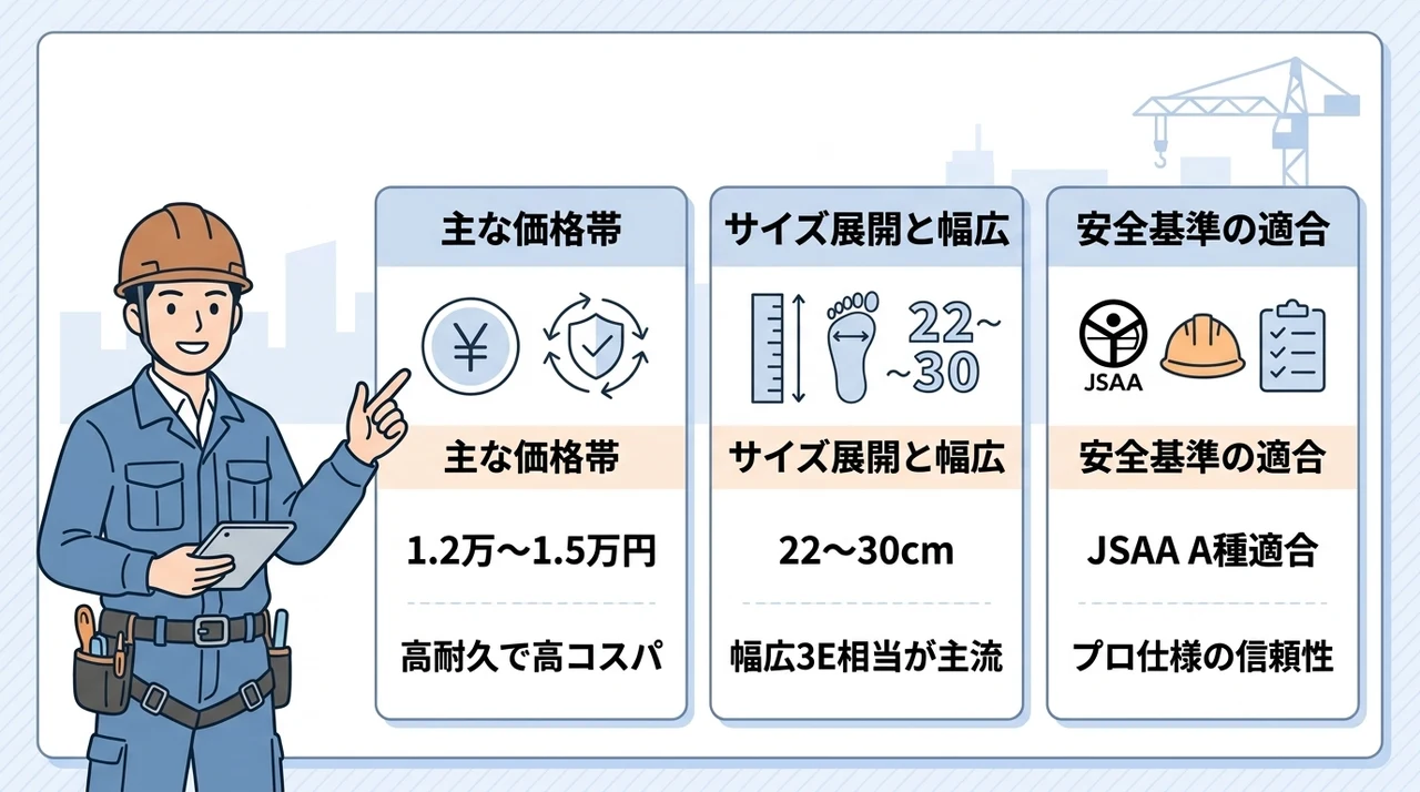 主要ブランド3社の基本情報を比較