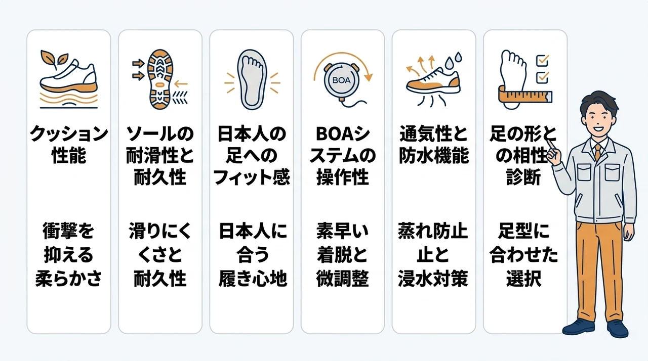 アシックス・ミズノ・プーマの機能を比較