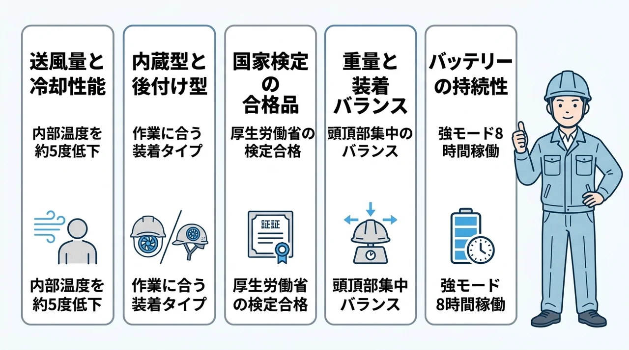 最強の空調ヘルメットを比較!おすすめの選び方や口コミを解説