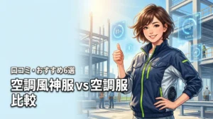 サンエス空調風神服と空調服はどっち？2026最新比較と口コミおすすめ6選